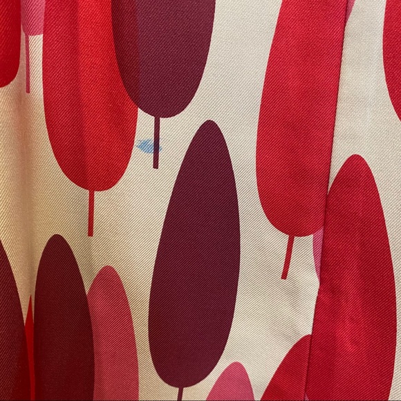 ANTHROPOLOGIE Orly Kiely Silk Shift Dress - Picture 7 of 9